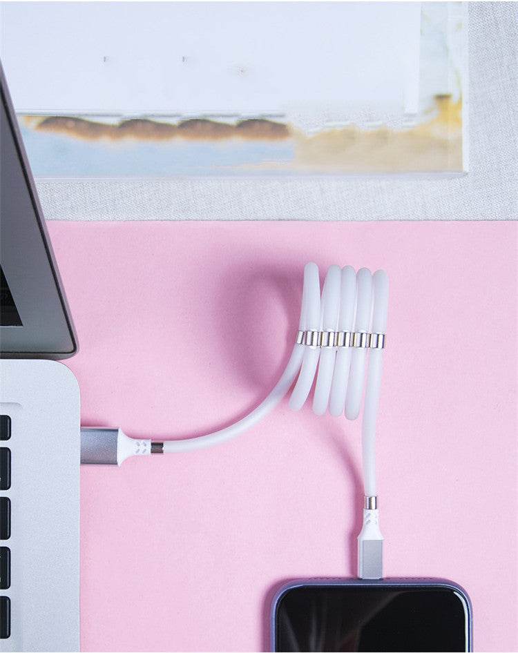 Magnetic Absorption Nano Data Cable for Apple Devices – Fast Charging & Reliable Data Transfer - Pasha