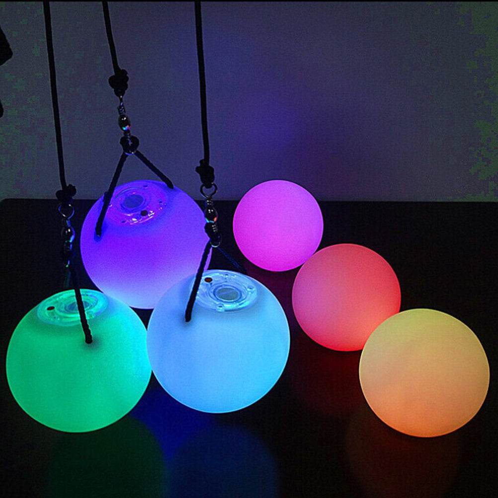 LED POI Throw Ball-the ultimate toy for lively events - Pasha