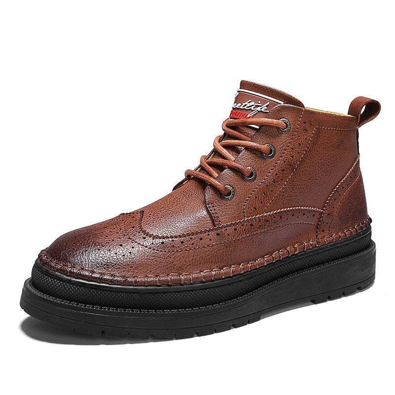 Men's British Style Boots – Classic Martin Look - Pasha
