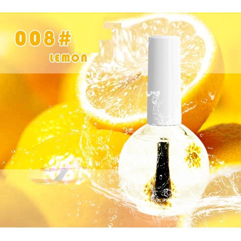 Nail Beauty Dried Flowers Nourishing Treatment Oil – Moisturizing Nail Care for Healthy Nails - Pasha