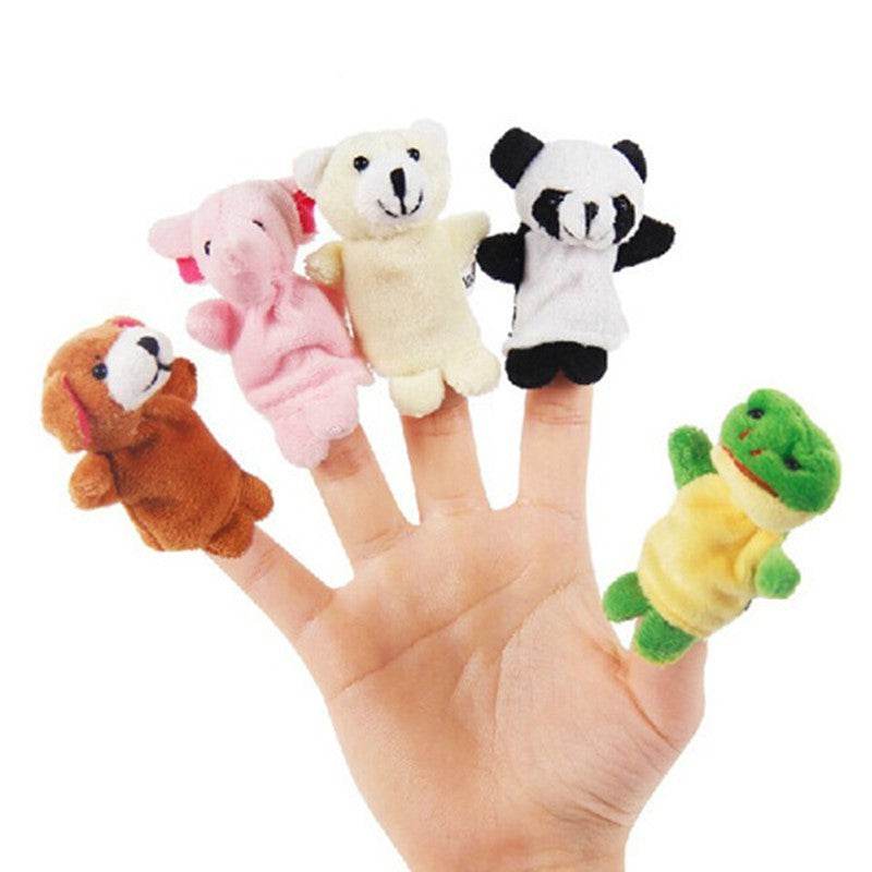 Finger Puppet Set 10 piece– Creative Fun for Kids, Interactive Storytelling, and Early Childhood Development - Pasha