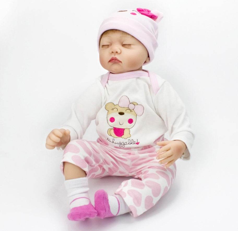 Silicone Simulation Doll-Realistic Doll for Girls - Pasha