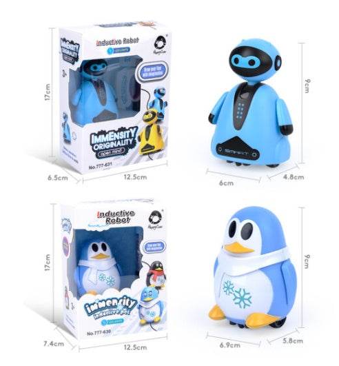 Line Magic Pet Toy Robot-Optical Sensor Follow Line Robot - Pasha