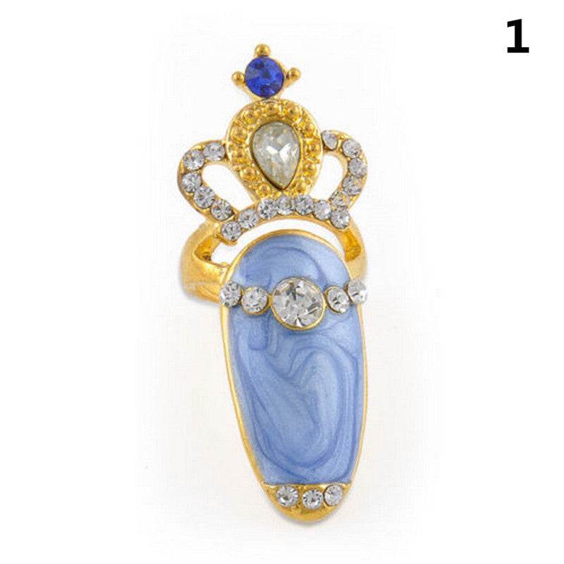 Diamond Nail Jewelry – Elegant Nail Decoration in Alloy/Silver/Gold - Pasha