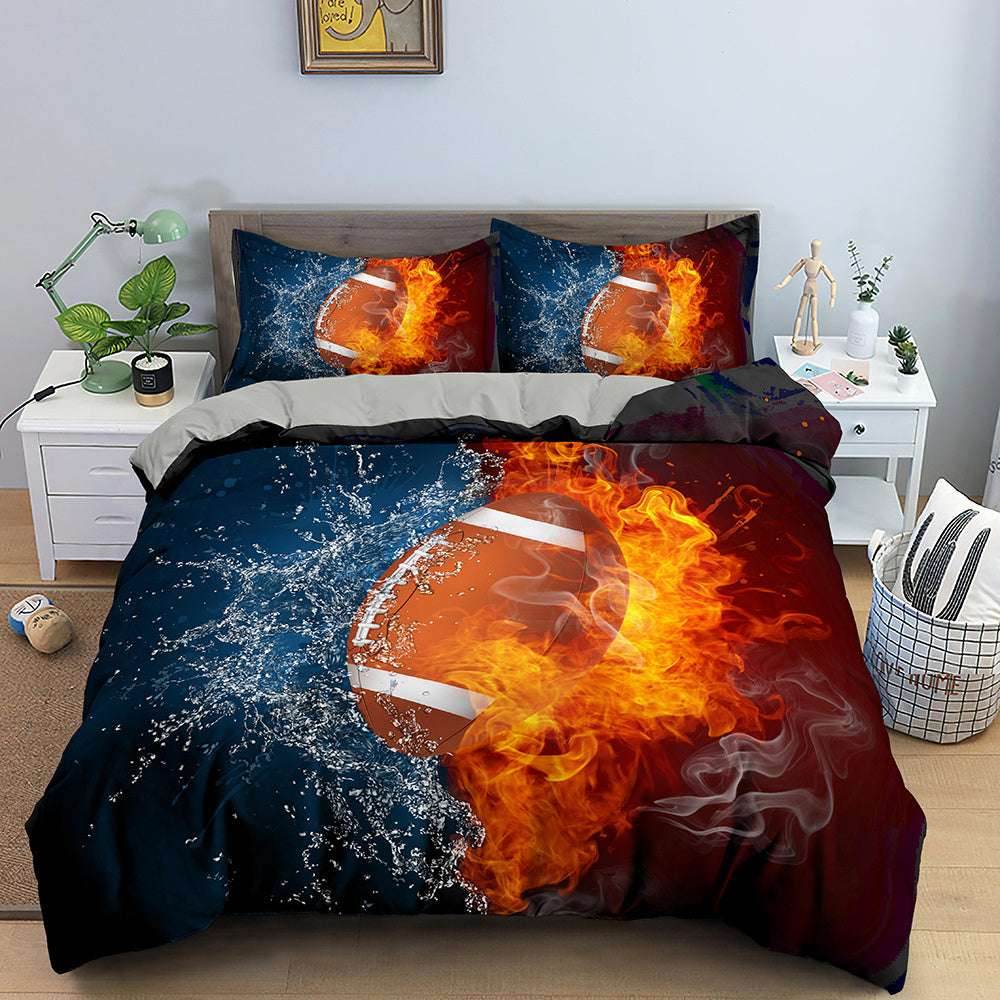 Basketball-Themed Quilt Cover Set - Pasha Store - Pasha