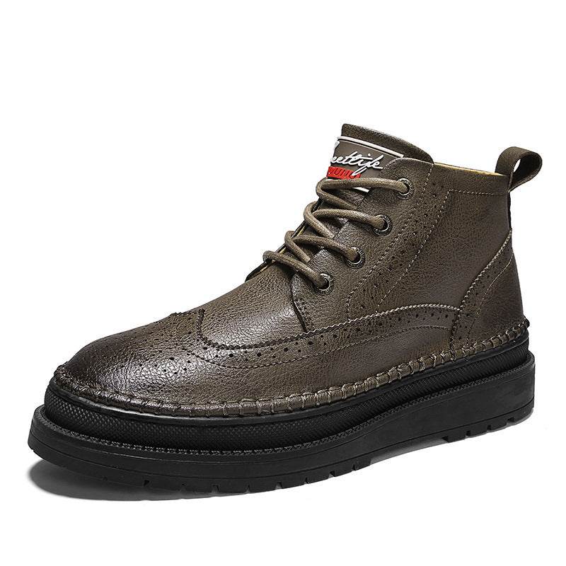Men's British Style Boots – Classic Martin Look - Pasha