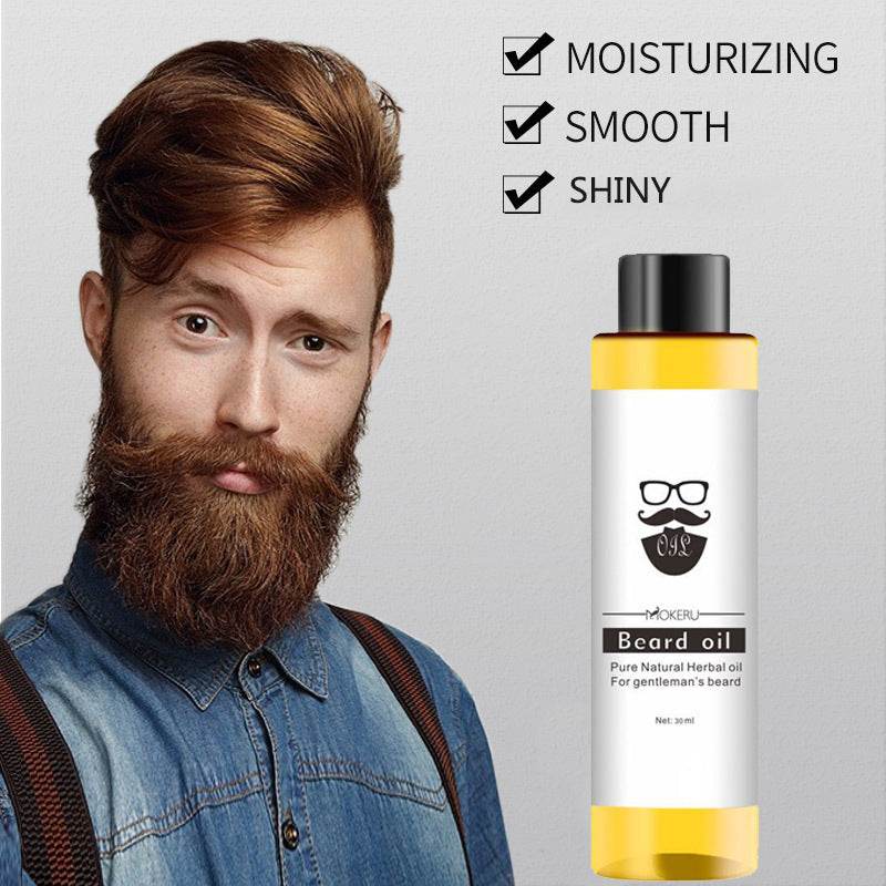 Mokeru Beard Care Oil – 30 ml for Healthy and Shiny Beard Growth - Pasha