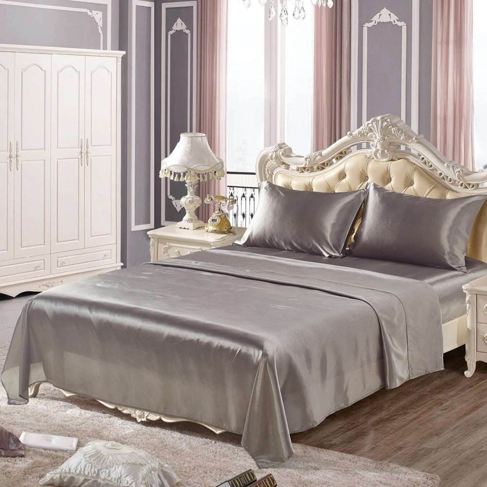 Imitation Silk Bedding Set – Luxurious & Elegant - Pasha