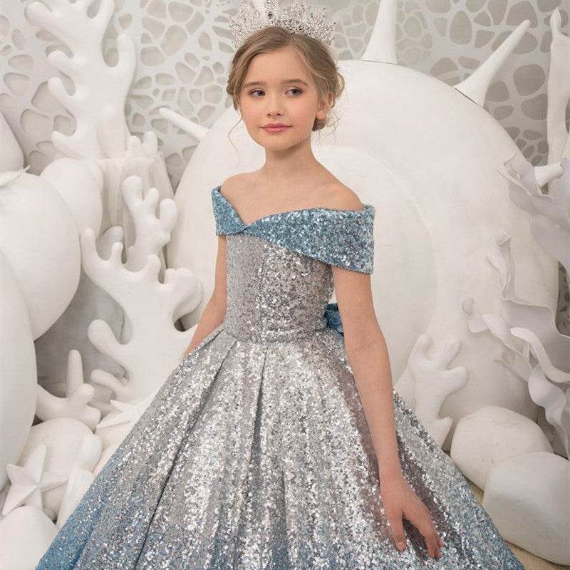 Enchanting Long-Tail Dress for Girls – Elegant and Comfortable - Pasha
