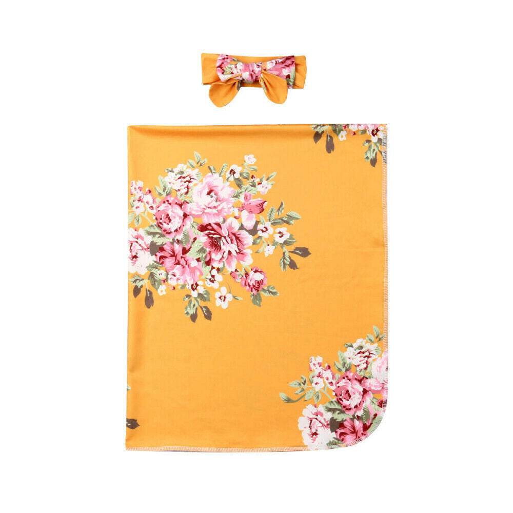 Cozy Bloom Baby Wrap Blanket – Soft & Warm - Pasha