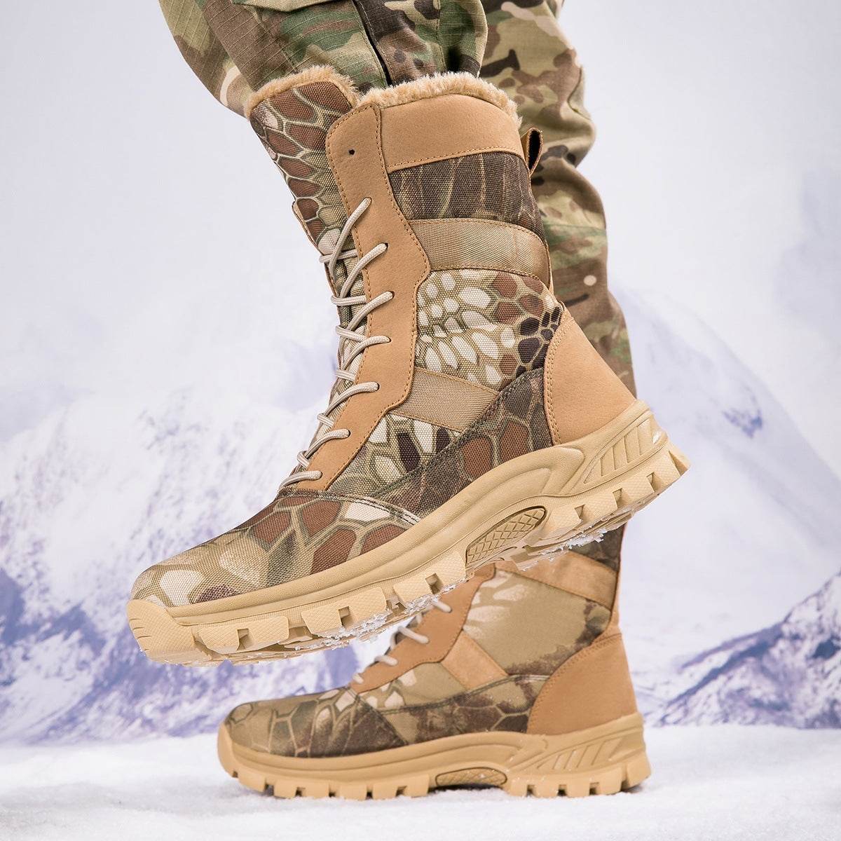 Men's Winter Boots – Thermo Insulated Comfort - Pasha