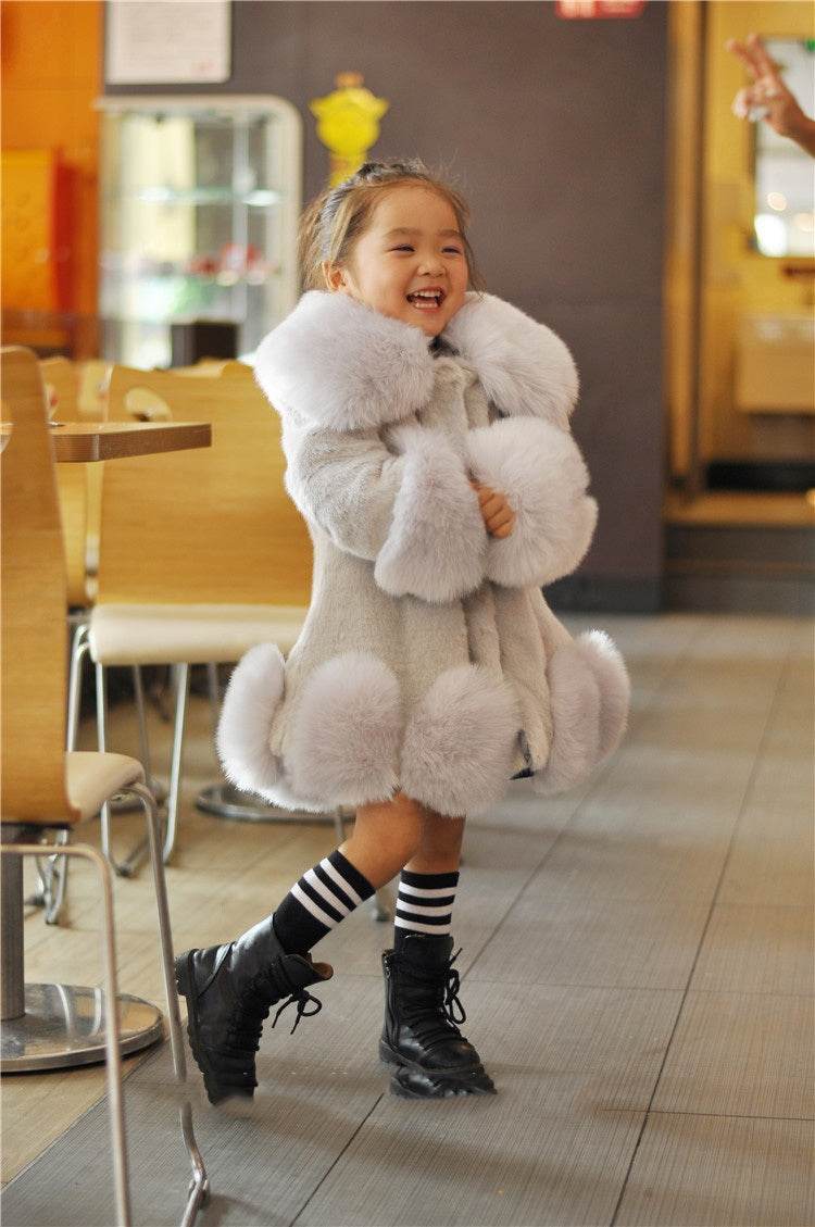 High-Quality Faux Fur Coat for Parents and Children – Stylish and Eco-Friendly - Pasha