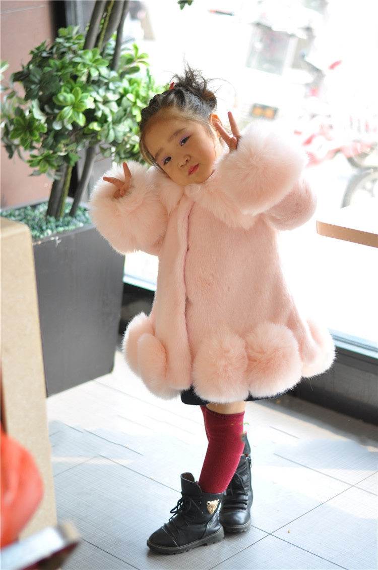 High-Quality Faux Fur Coat for Parents and Children – Stylish and Eco-Friendly - Pasha