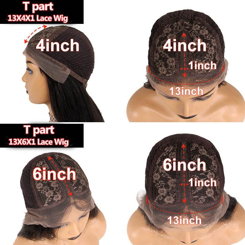 Burmese T-Type Front Lace Wig – Dyeable, Suitable for All Face Shapes & Skin Tones - Pasha