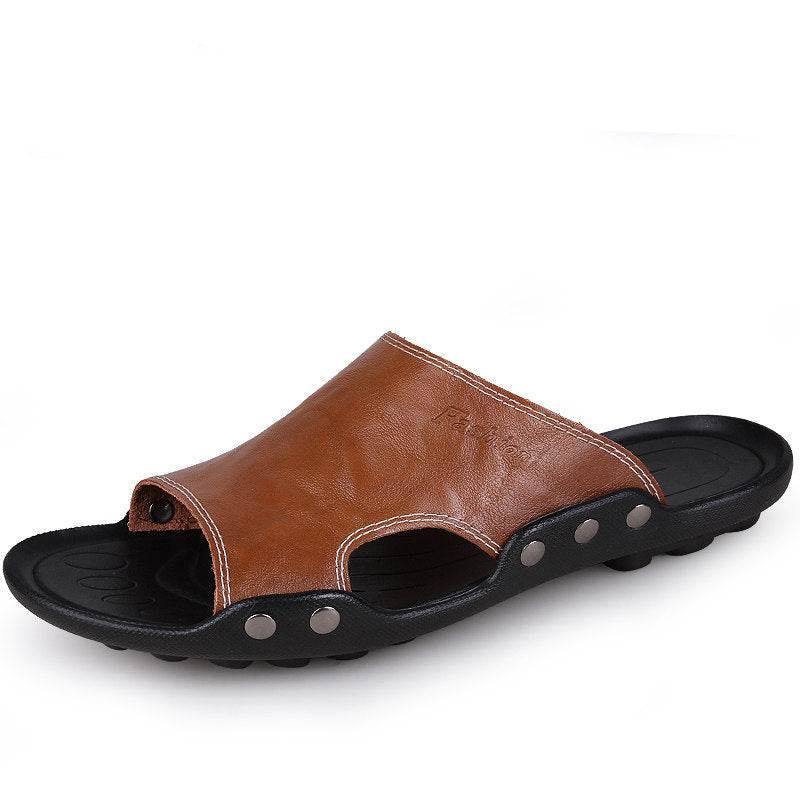 Men's Premium Leather Summer Fashion Sandals - Pasha