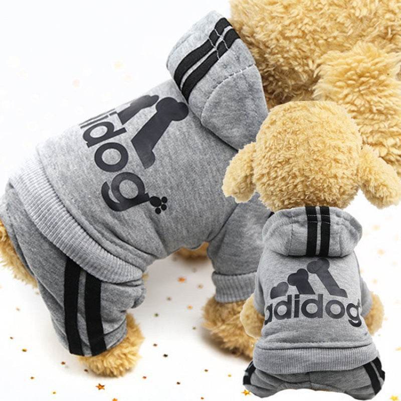 CoolDog Adidog Hoodie for Dogs – Stylish and Comfortable Dog Sweater, Available in XS to 2XL - Pasha