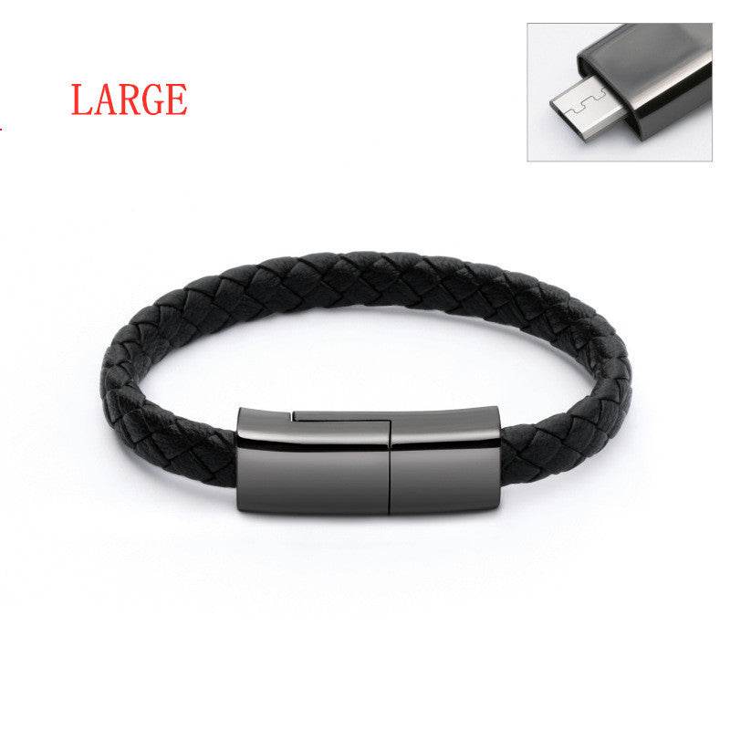 Creative Versatile Bracelet Charging Cable - USB, Micro USB, TYPE-C - Pasha