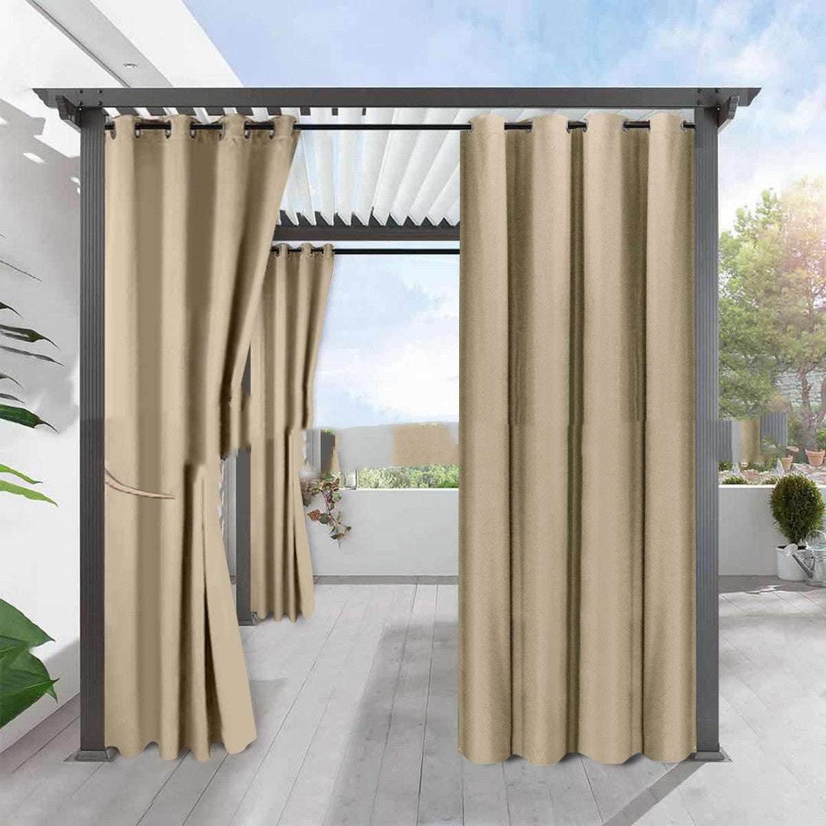 Waterproof Blackout Curtain – Insulating & Sunscreen - Pasha