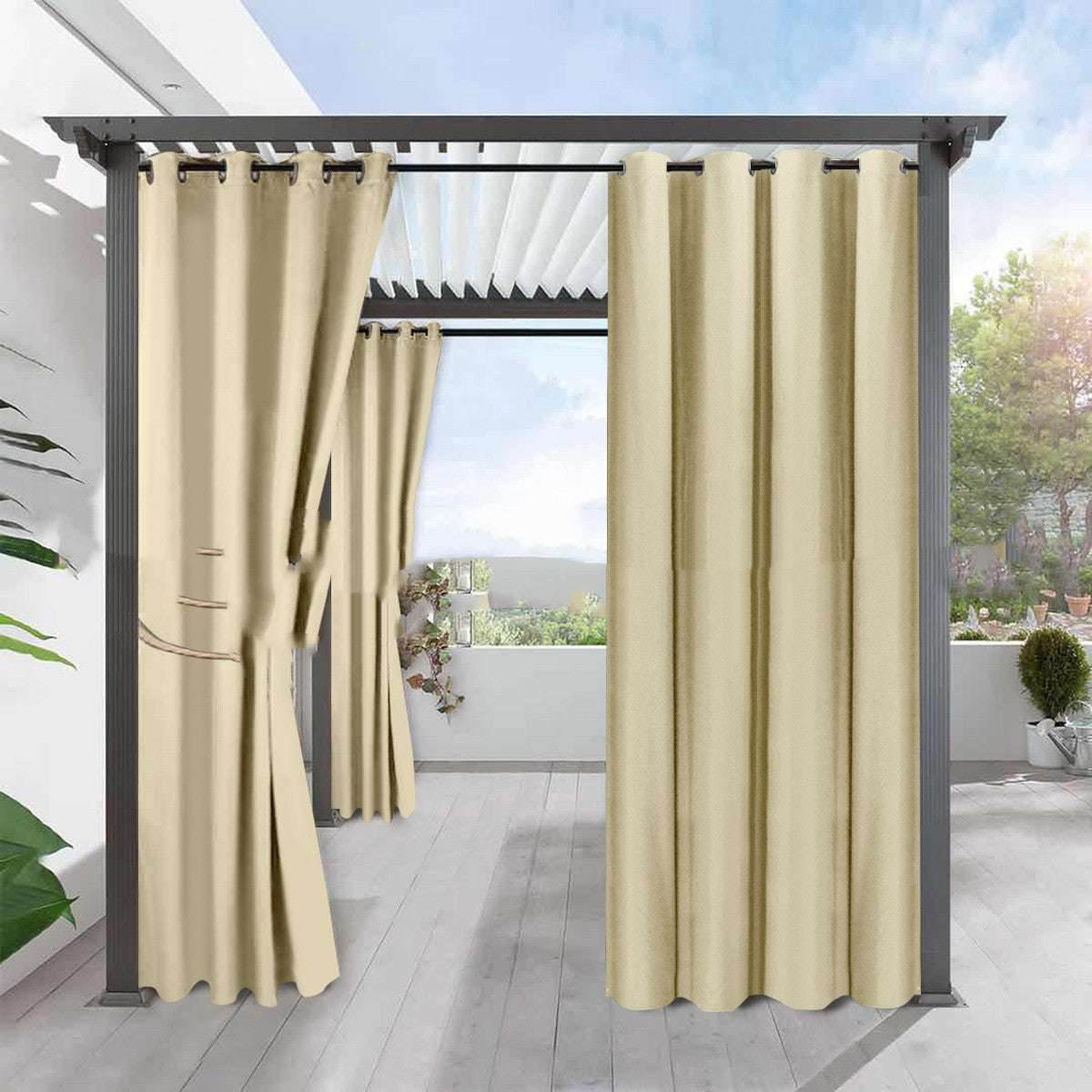 Waterproof Blackout Curtain – Insulating & Sunscreen - Pasha