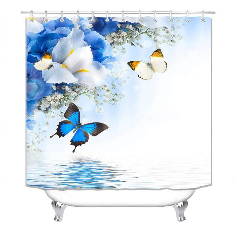 Butterfly Shower Curtain - Pasha