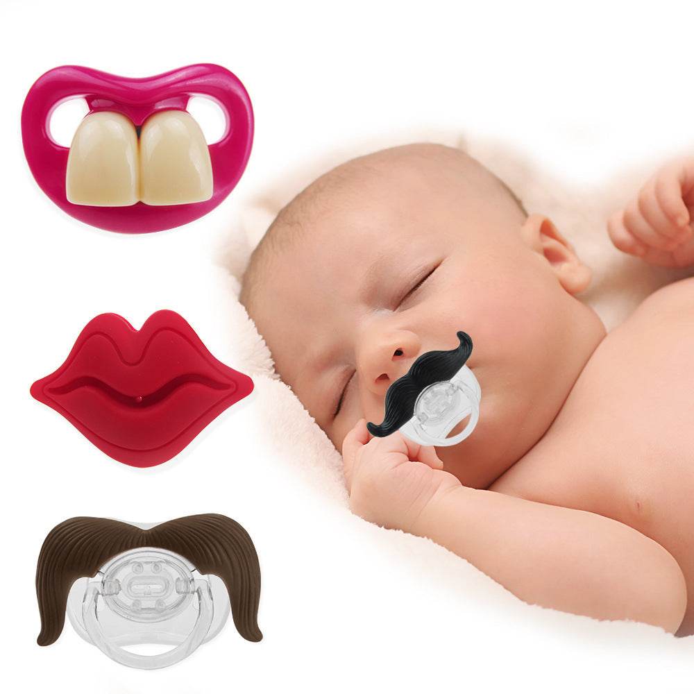 Funny Baby Pacifiers – Soft Silicone Pacifiers in Unique Designs - Pasha