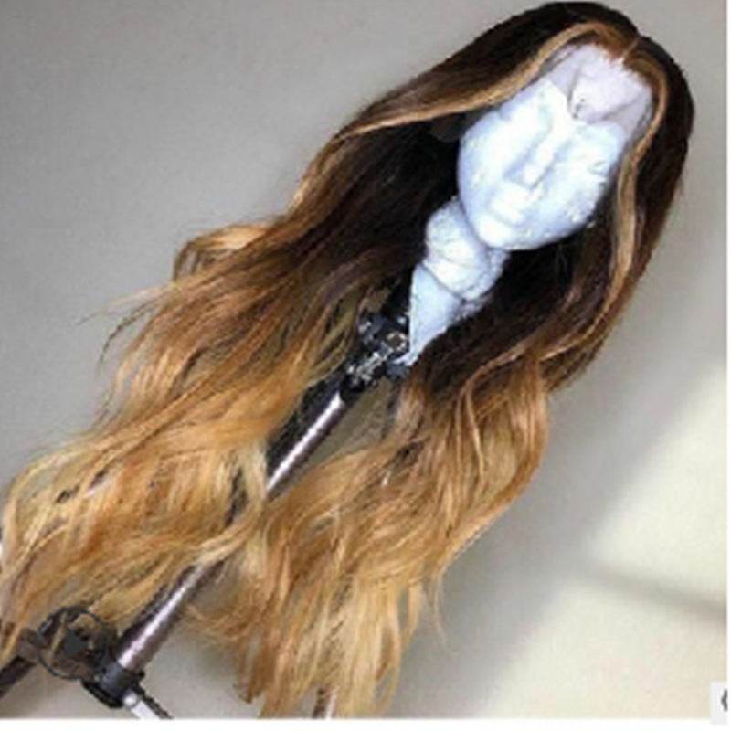 Anime Curly Wig – Mid-Length & Brown Gradient - Pasha