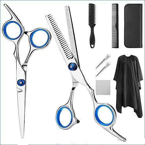 High-Quality Hairdresser & Barber Scissors Pony Cut Set – Precision Haircuts with Ergonomic Design - Pasha