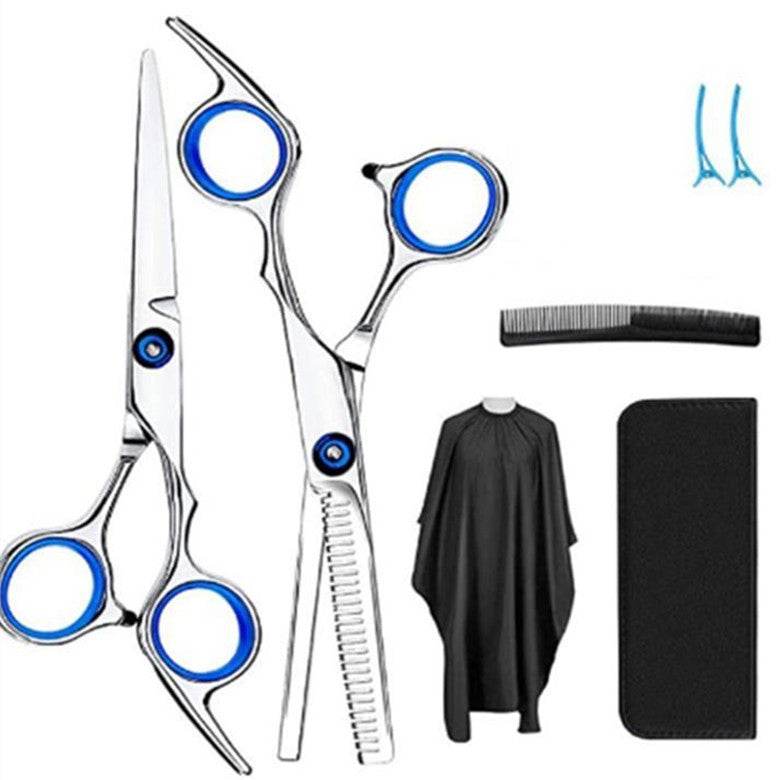 High-Quality Hairdresser & Barber Scissors Pony Cut Set – Precision Haircuts with Ergonomic Design - Pasha