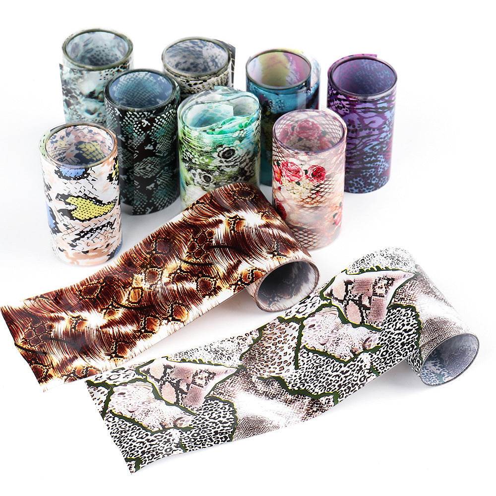 Snake Skin Design - Nail Art Stickers - Pasha