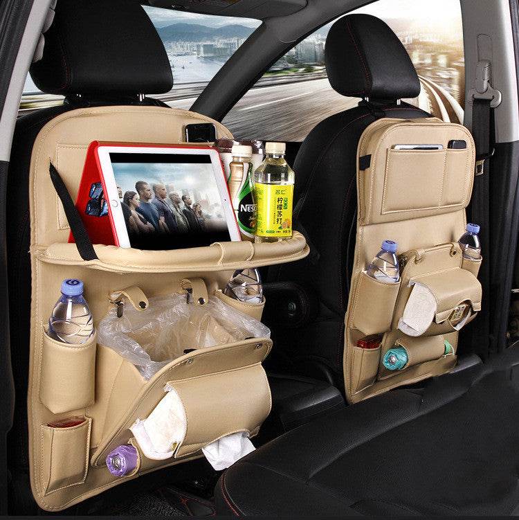 Car Seat Organizer with Trash Can – Multifunction - Pasha