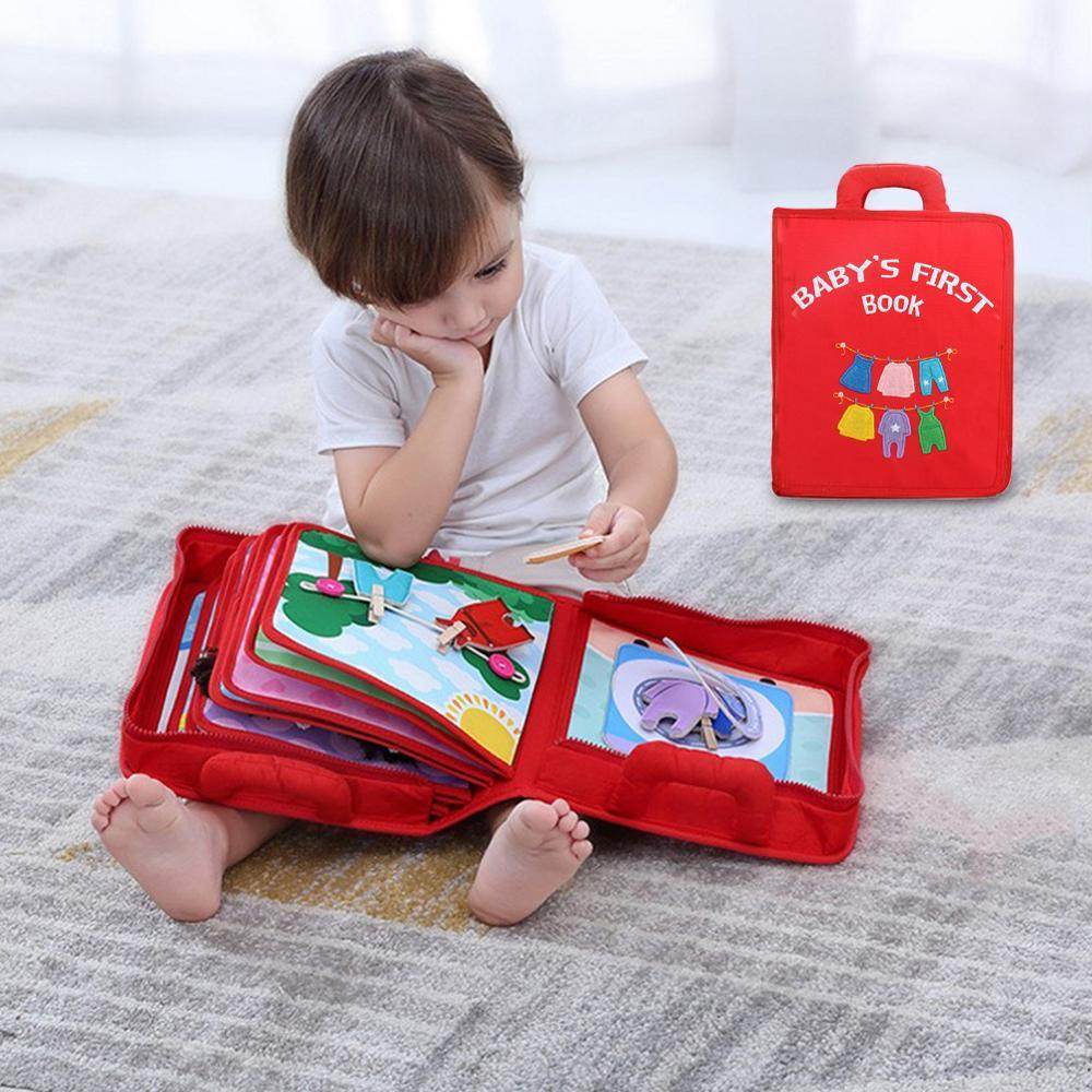 Baby's First Digital Cloth Book – Interactive toy for early childhood education - Pasha