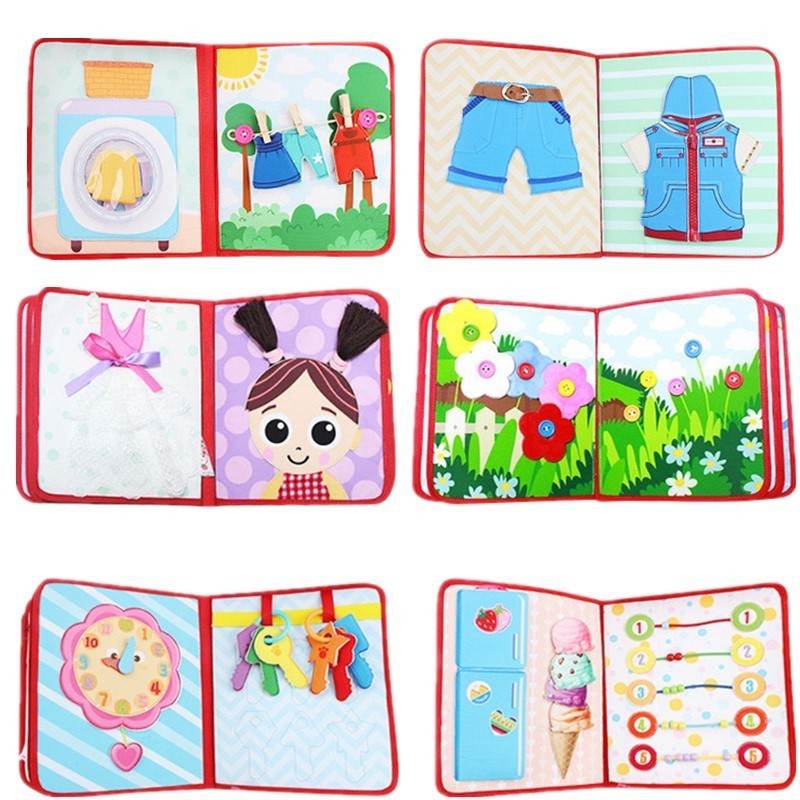Baby's First Digital Cloth Book – Interactive toy for early childhood education - Pasha