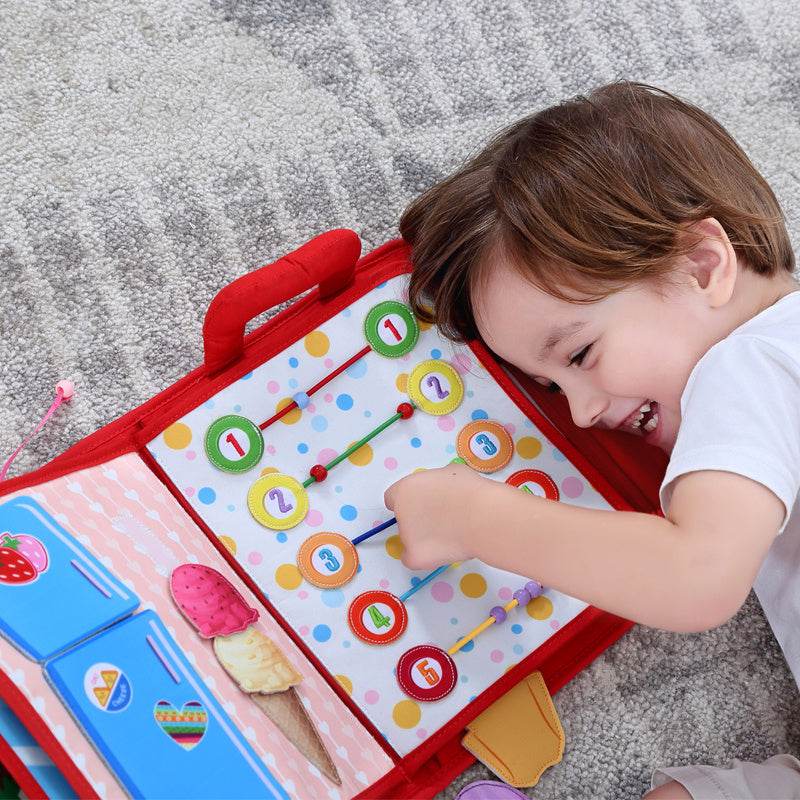 Baby's First Digital Cloth Book – Interactive toy for early childhood education - Pasha