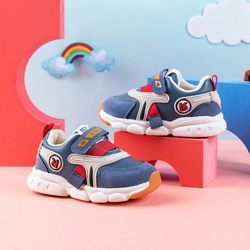 Plush Sneakers for Babies and Toddlers – Breathable, Waterproof, and Slip-Resistant Shoes for Active Little Feet - Pasha