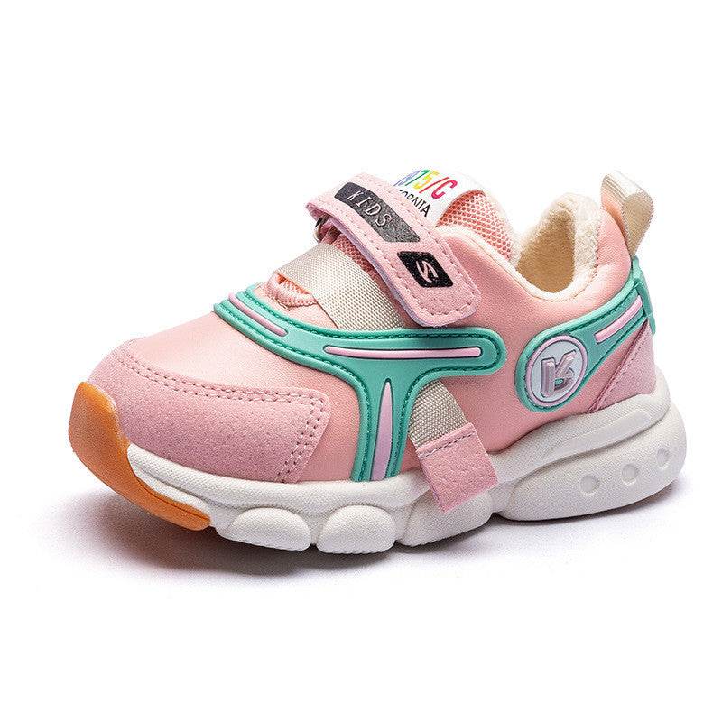 Plush Sneakers for Babies and Toddlers – Breathable, Waterproof, and Slip-Resistant Shoes for Active Little Feet - Pasha