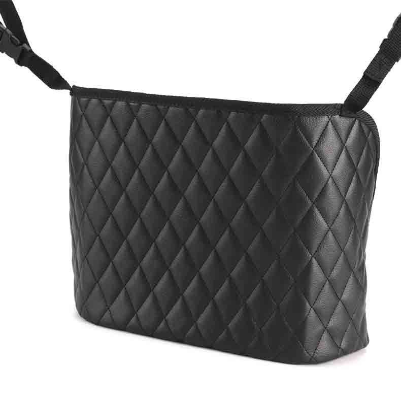 Versatile Car Storage Bag & Organizer with Multifunctional Car Cleaning Brush – Stylish Handbag Holder for Your Vehicle - Pasha