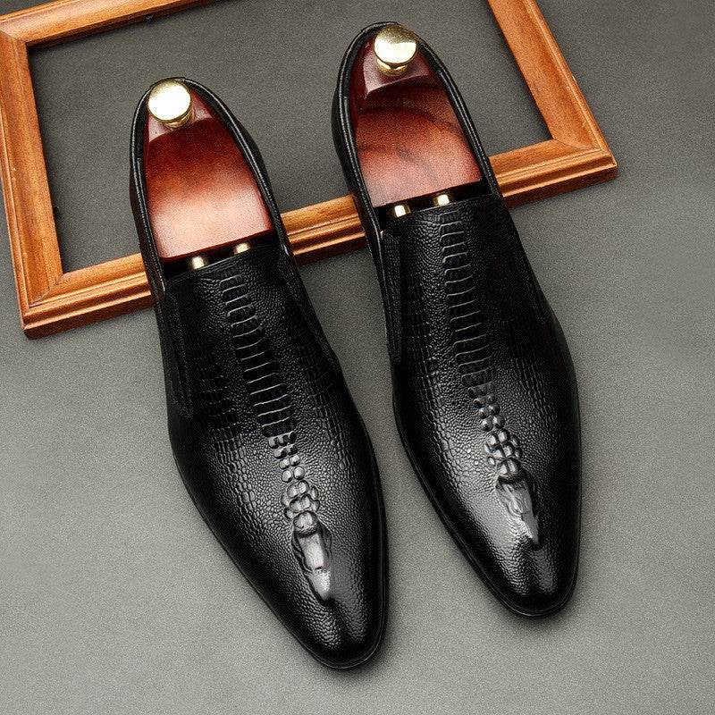 Elegant Pointed Toe Leather Shoes for men - Pasha
