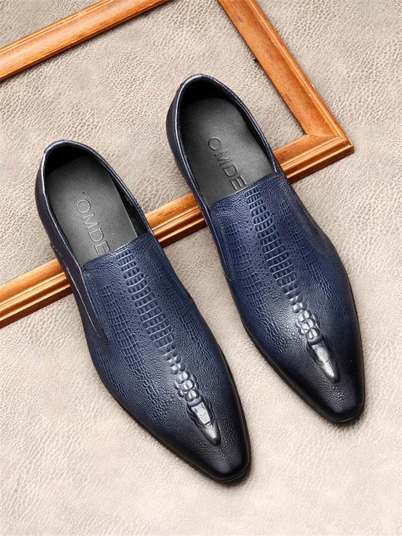 Elegant Pointed Toe Leather Shoes for men - Pasha