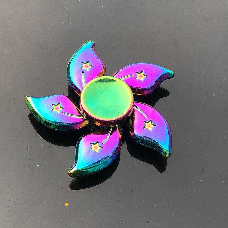 Fingertip Spinner-Colorful Zinc Alloy Decompression Toy - Pasha