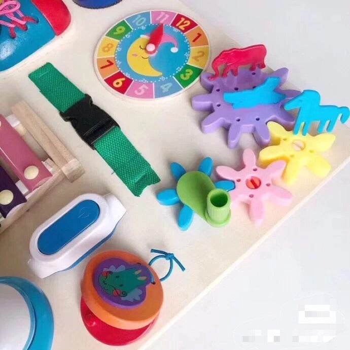 Montessori Busy Board – Educational Toy - Pasha