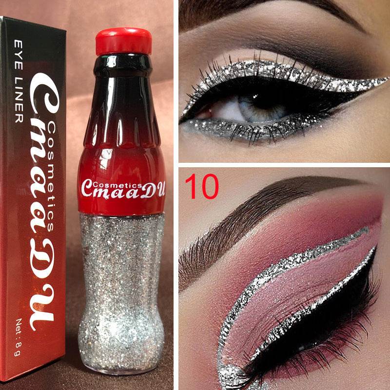 Colored Glitter Eyeliner – Waterproof & High Pigment - Pasha