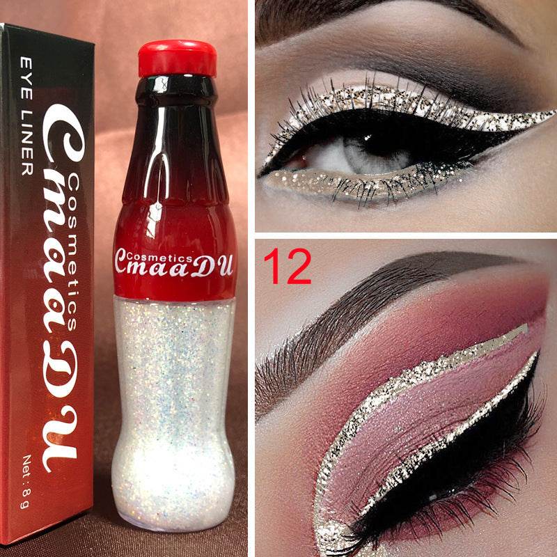Colored Glitter Eyeliner – Waterproof & High Pigment - Pasha