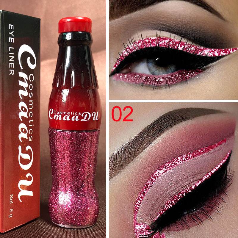 Colored Glitter Eyeliner – Waterproof & High Pigment - Pasha