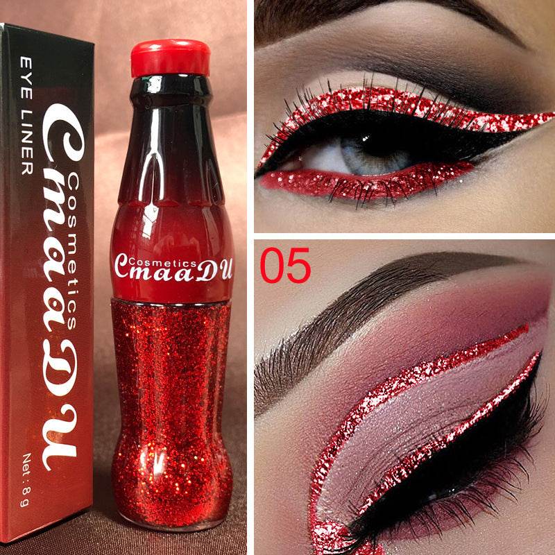 Colored Glitter Eyeliner – Waterproof & High Pigment - Pasha