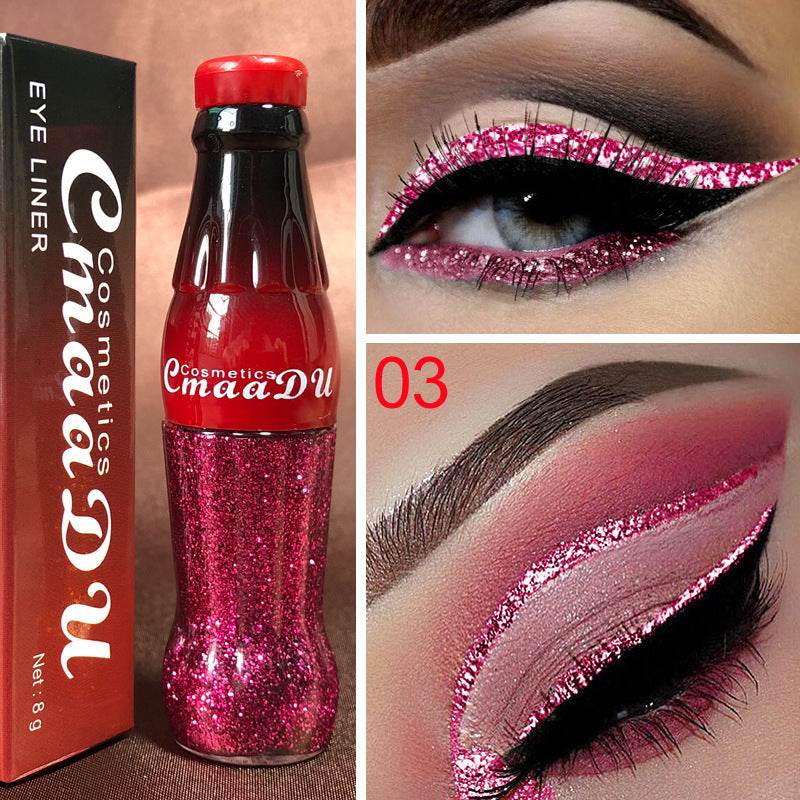Colored Glitter Eyeliner – Waterproof & High Pigment - Pasha