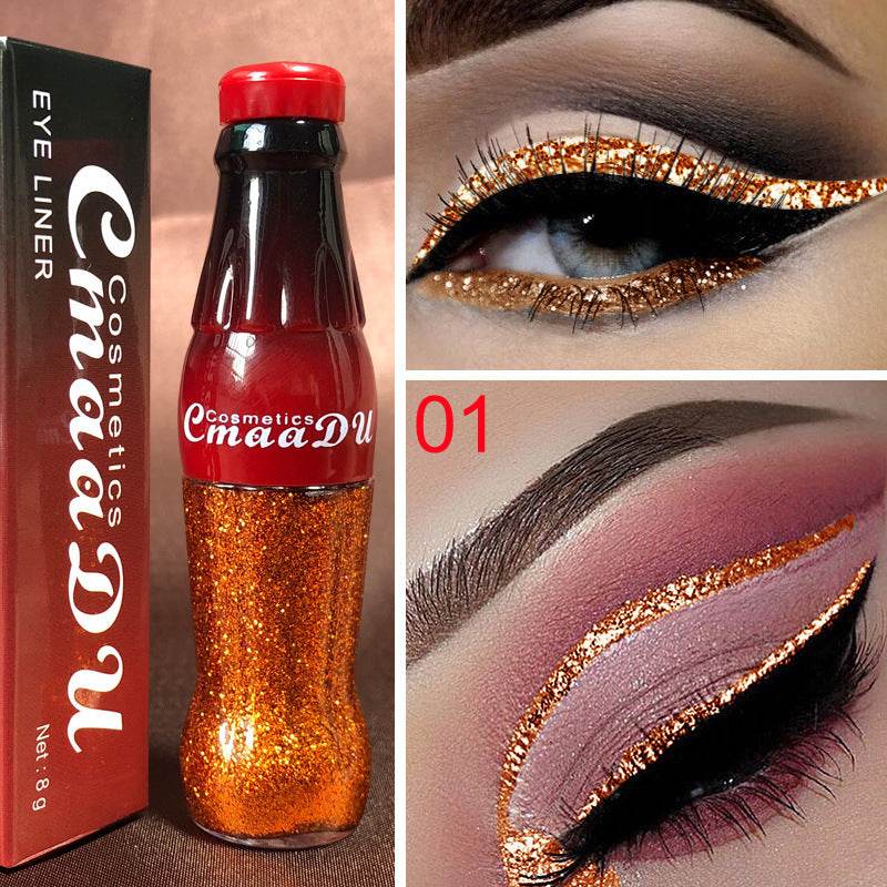 Colored Glitter Eyeliner – Waterproof & High Pigment - Pasha