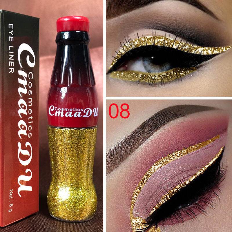 Colored Glitter Eyeliner – Waterproof & High Pigment - Pasha