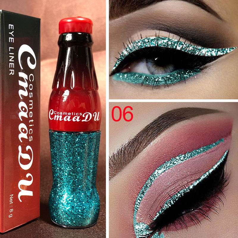 Colored Glitter Eyeliner – Waterproof & High Pigment - Pasha