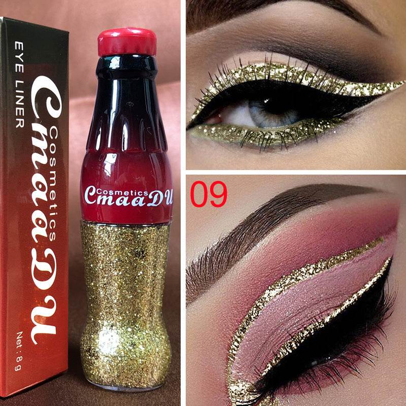 Colored Glitter Eyeliner – Waterproof & High Pigment - Pasha