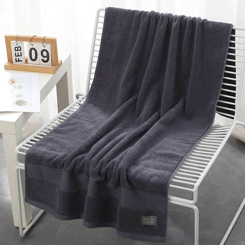 Pure Cotton 500g Bath Towel – Thickened, Soft and Absorbent, Hotel & Beauty Salon Gift Towel, Custom Logo Available - Pasha